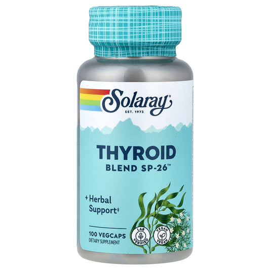 Solaray, Thyroid Blend SP-26™, 100 VegCaps