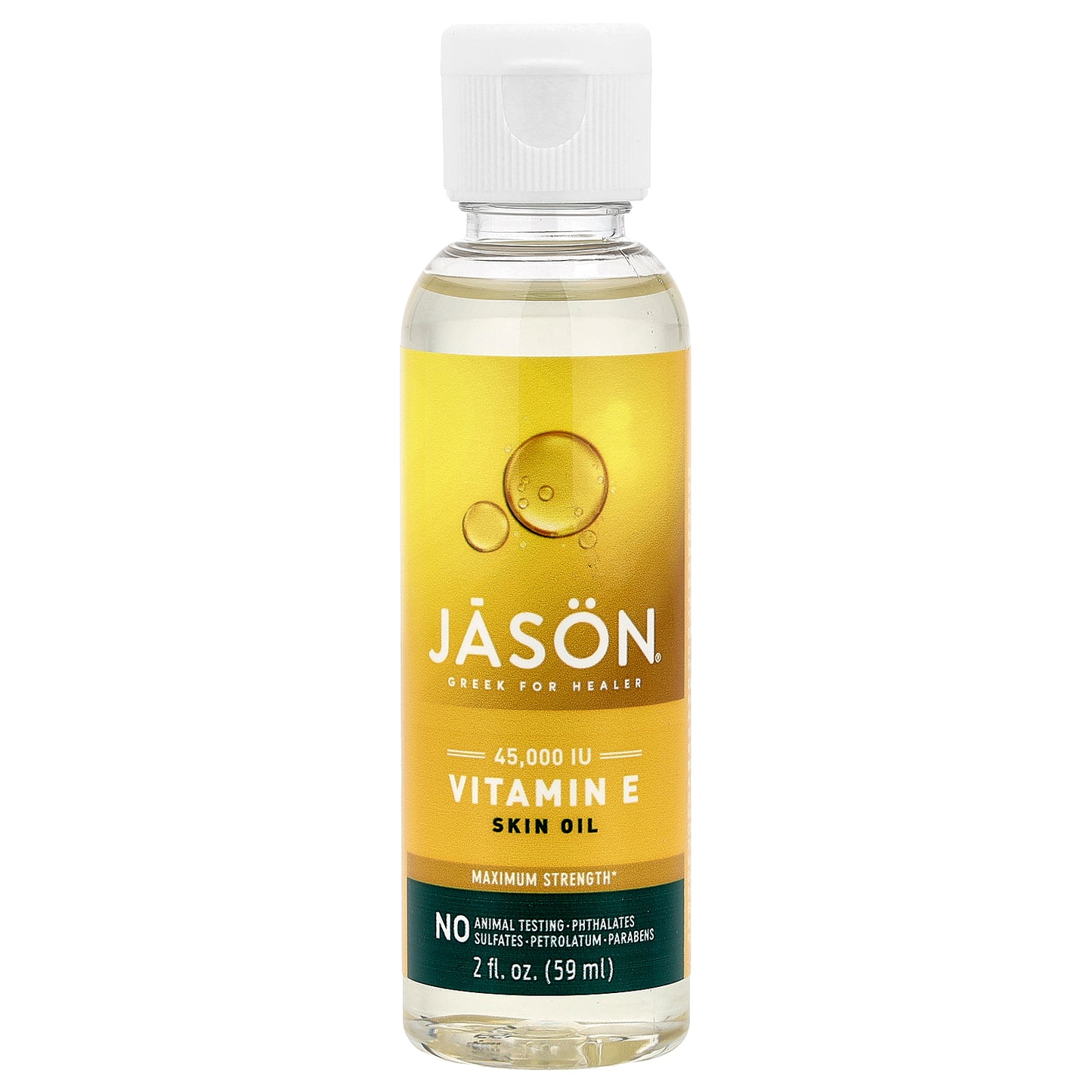Jason Natural, Vitamin E Skin Oil, Maximum Strength, 2 fl oz (59 ml)
