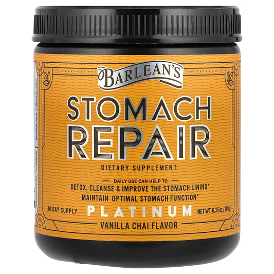 Barlean's, Stomach Repair, Vanilla Chai , 6.35 oz (180 g)