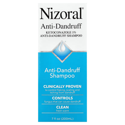 Nizoral, Anti-Dandruff Shampoo, Clean, 7 fl oz (200 ml)