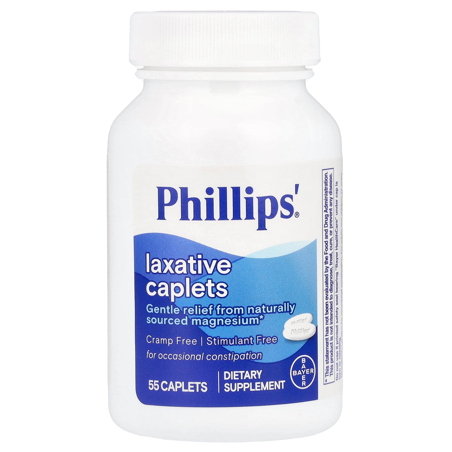 Phillip's, Laxative Caplets, 500 mg, 55 Caplets