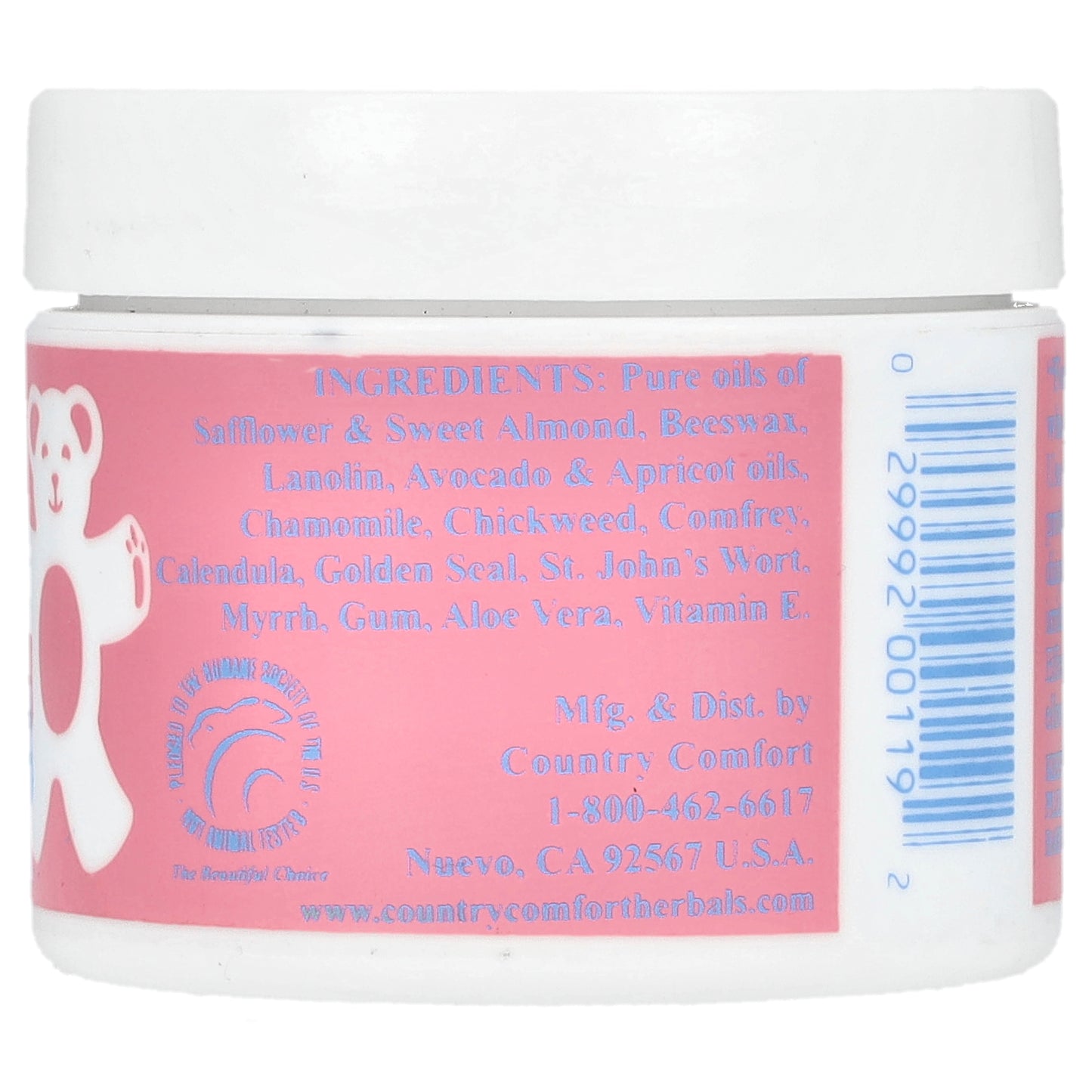 Country Comfort, Baby Cream, 2 oz (57 g)