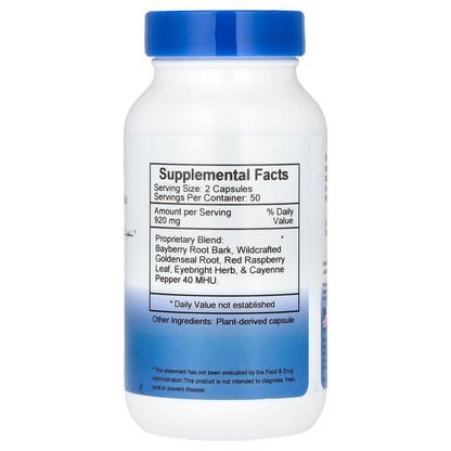 Christopher's Original Formulas, Herbal Eye Formula, 100 Vegetarian Caps