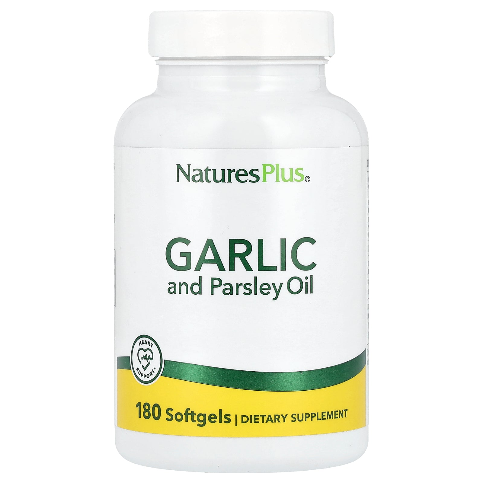 NaturesPlus, Garlic and Parsley Oil, 180 Softgels