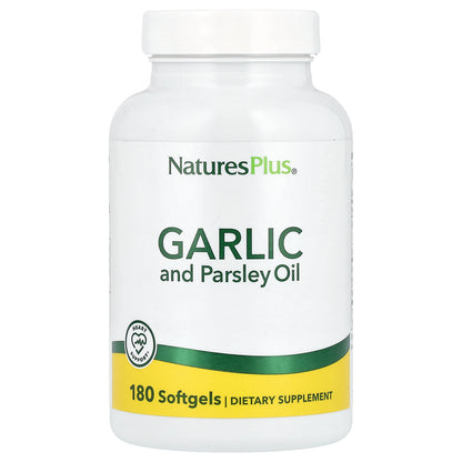NaturesPlus, Garlic and Parsley Oil, 180 Softgels