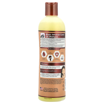 Okay Pure Naturals, Black Jamaican Castor Oil®, Shampoo, 12 fl oz (355 ml)