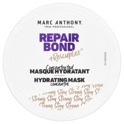Marc Anthony, Repair Bond, Rescuplex™, Concentrated Hydrating Mask, 8 oz (227 g)