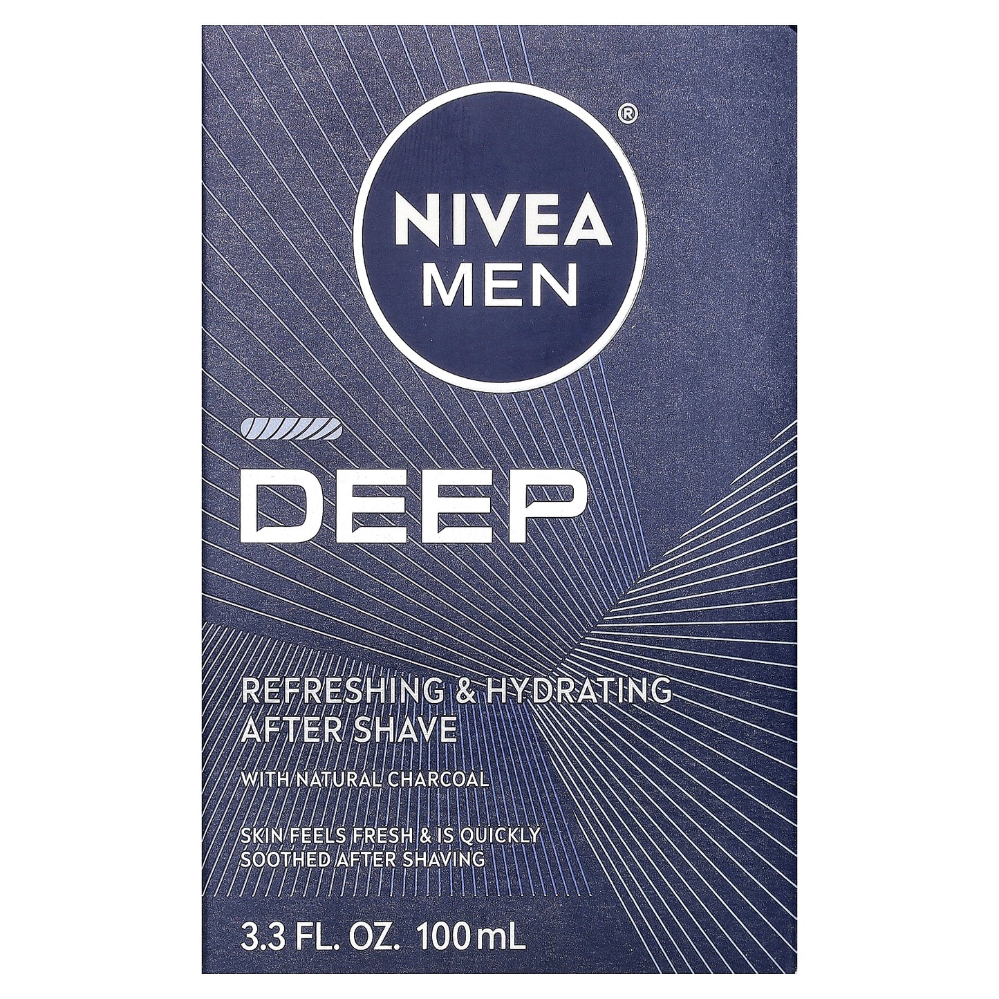 Nivea, Men, Deep, Refreshing & Hydrating After Shave, Vanilla & Bourbon, 3.3 fl oz (100 ml)
