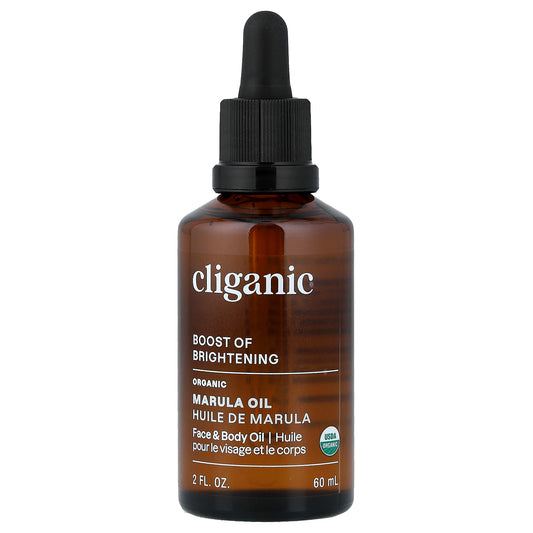 Cliganic, Boost of Brightening™, Organic Marula Oil, 2 fl oz (60 ml)