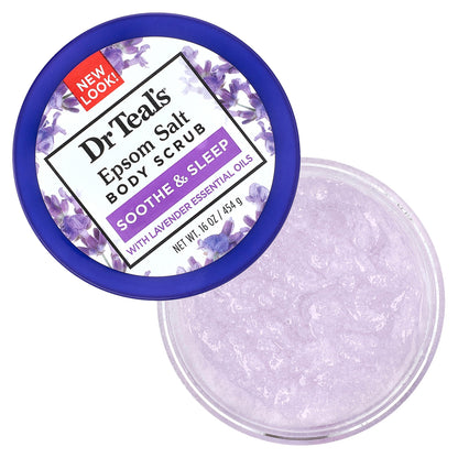 Dr. Teal's, Epsom Salt Body Scrub, Lavender, 16 oz (454 g)