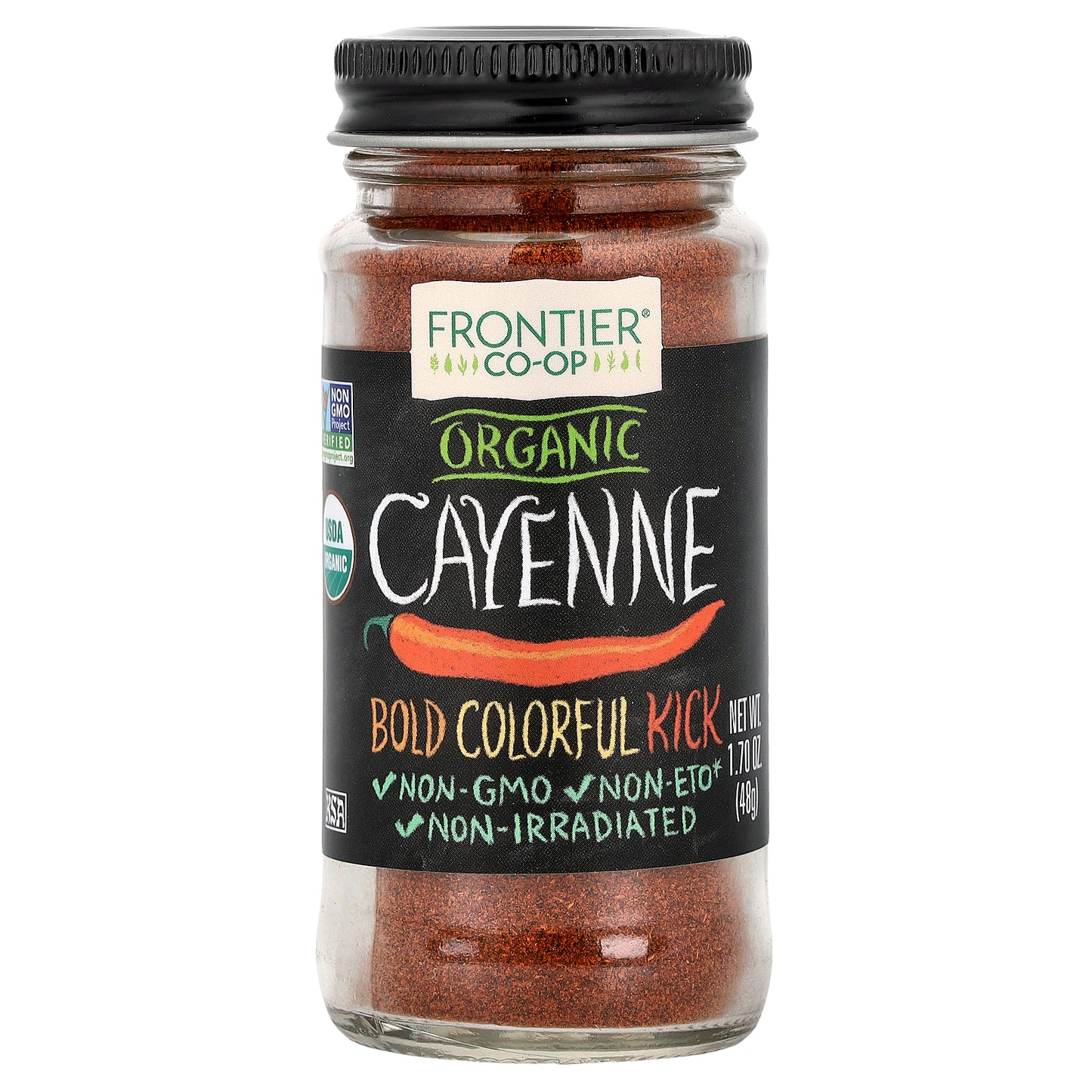 Frontier Co-op, Organic Cayenne, 1.70 oz (48 g)