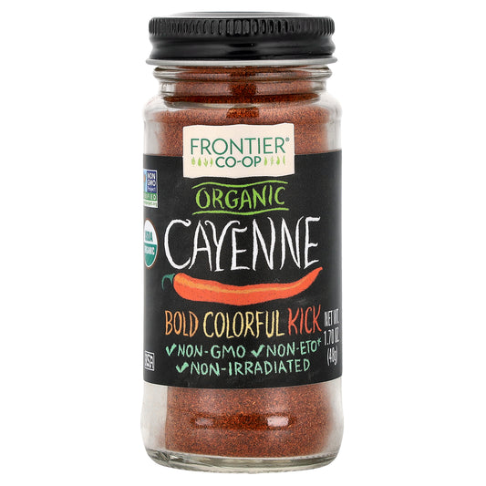 Frontier Co-op, Organic Cayenne, 1.70 oz (48 g)