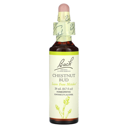 Bach, Original Flower Remedies, Chestnut Bud, 0.7 fl oz (20 ml)