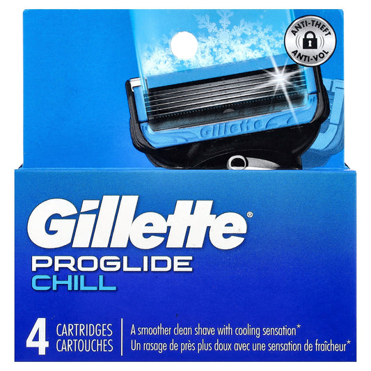 Gillette, Proglide Chill , 4 Cartridges