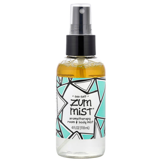 ZUM, Zum Mist®, Aromatherapy Room & Body Mist, Sea Salt, 4 fl oz (118 ml)