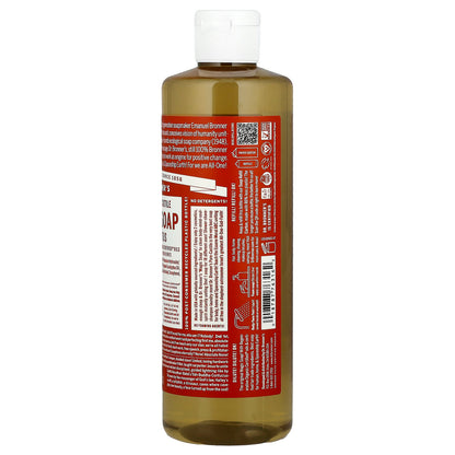 Dr. Bronner's, 18-in-1 Pure-Castile Magic Soap, Eucalyptus, 16 fl oz (473 ml)