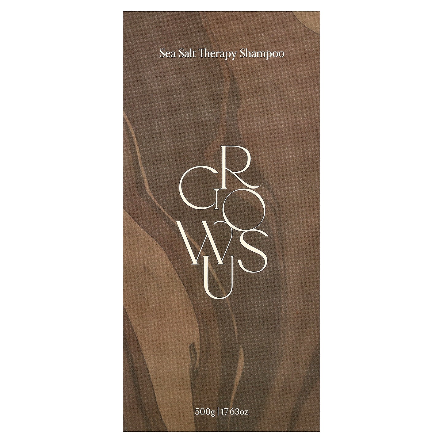 GROWUS, Sea Salt Therapy Shampoo, 17.63 oz (500 g)