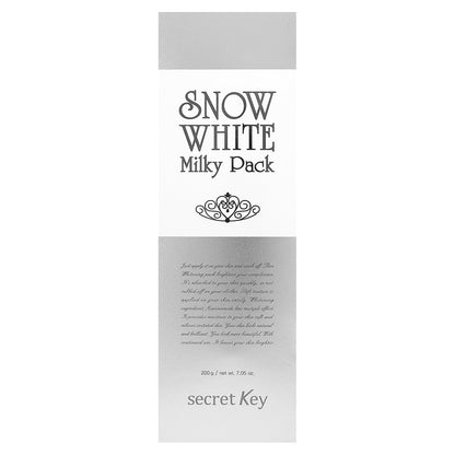 Secret Key, Snow White Milky Pack, 7.05 oz (200 g)