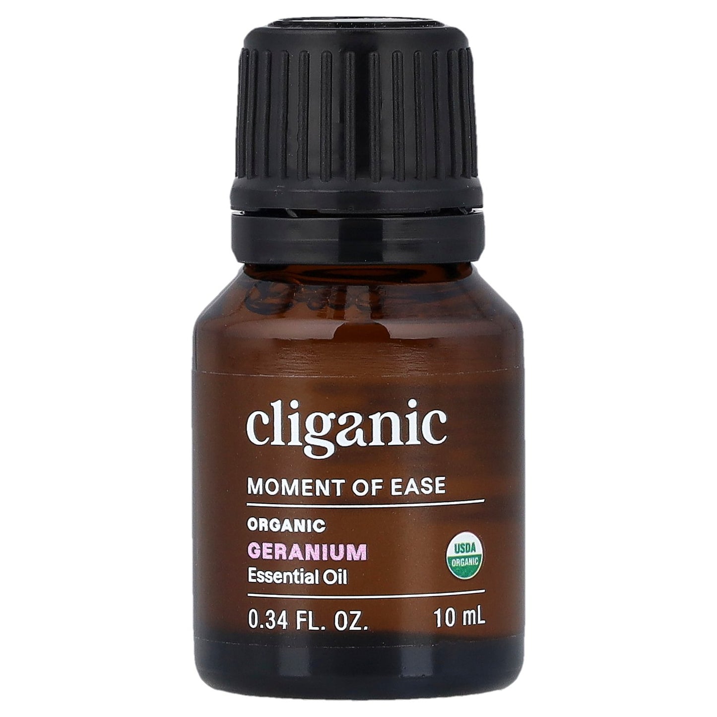 Cliganic, Moment of Ease™, 100% Pure Essential Oil, Geranium, 0.34 fl oz (10 ml)