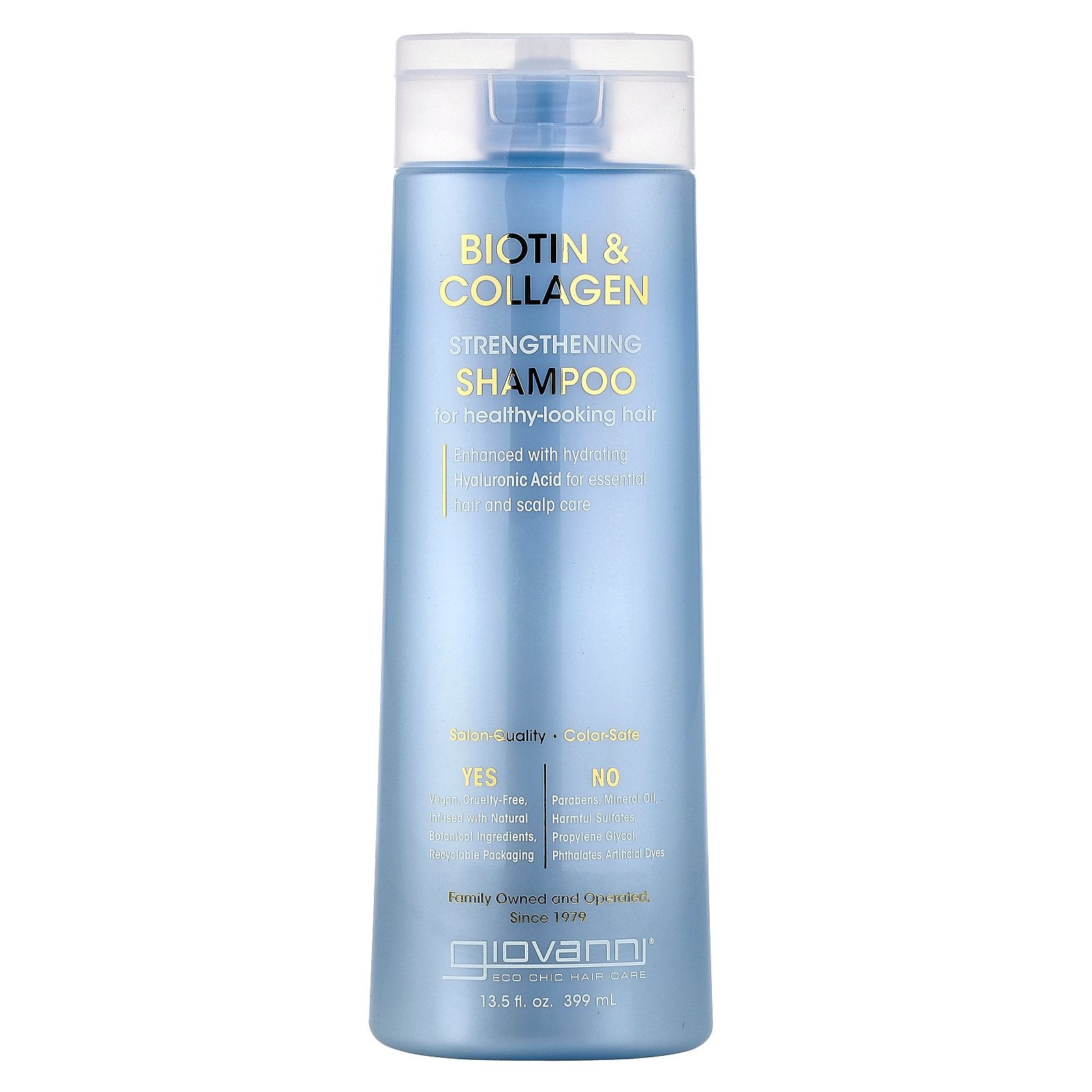 Giovanni, Biotin & Collagen Strengthening Shampoo, 13.5 fl oz (399 ml)