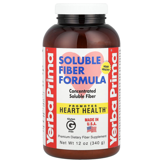 Yerba Prima, Soluble Fiber Formula, 12 oz (340 g)