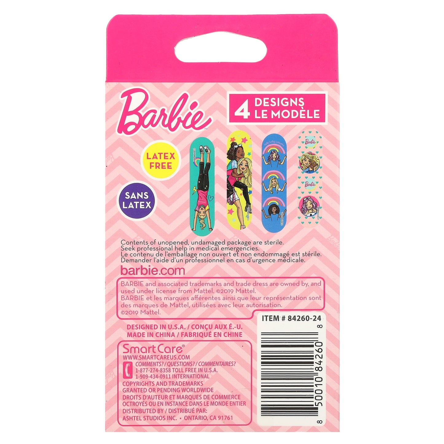 Smart Care, Barbie™, Adhesive Bandages, 20 Bandages