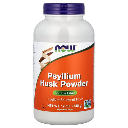 NOW Foods, Psyllium Husk Powder, 12 oz (340 g)