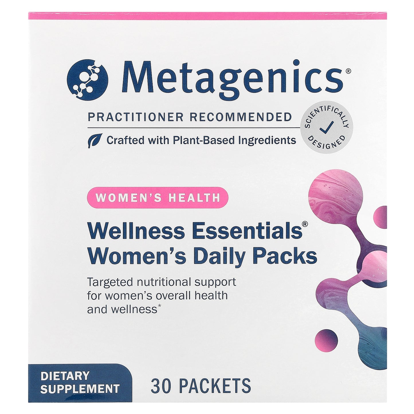 Metagenics, Wellness Essentials®, Women's Daily Packs, 30 Packets