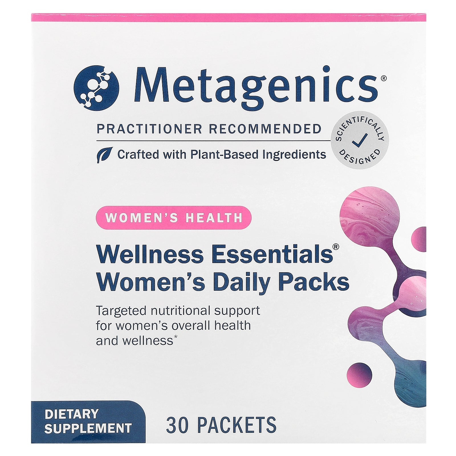 Metagenics, Wellness Essentials®, Women's Daily Packs, 30 Packets