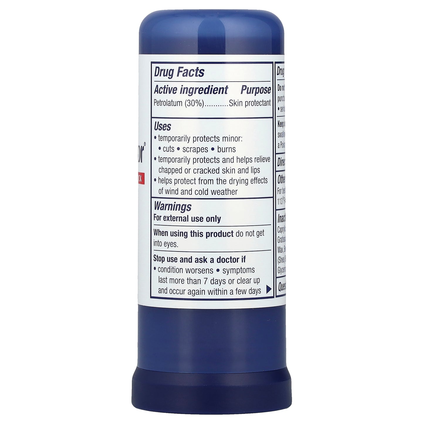 Aquaphor, Baby, Healing Balm Stick, Fragrance Free, 0.65 oz (18.4 g)