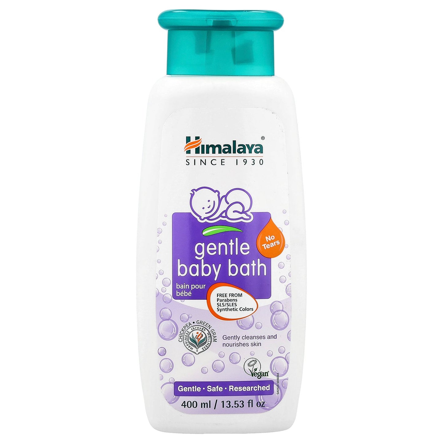 Himalaya, Gentle Baby Bath, 13.53 fl oz (400 ml)