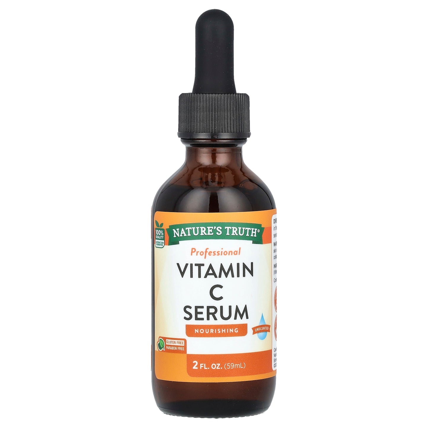 Nature's Truth, Vitamin C Serum, Topical Liquid, Unscented, 2 fl oz (59 ml)