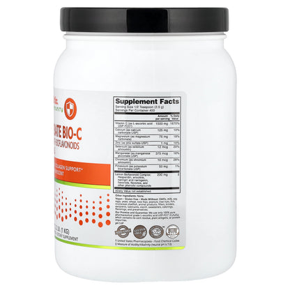 NutriBiotic, Immunity, Ascorbate Bio-C, Vitamin C with Bioflavonoids and Minerals, 2.2 lb (1 kg)