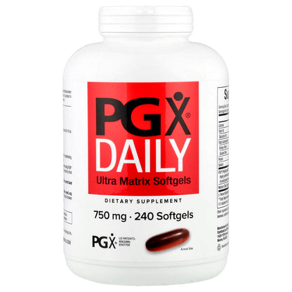 Natural Factors, PGX® Daily, Ultra Matrix Softgels, 240 Softgels