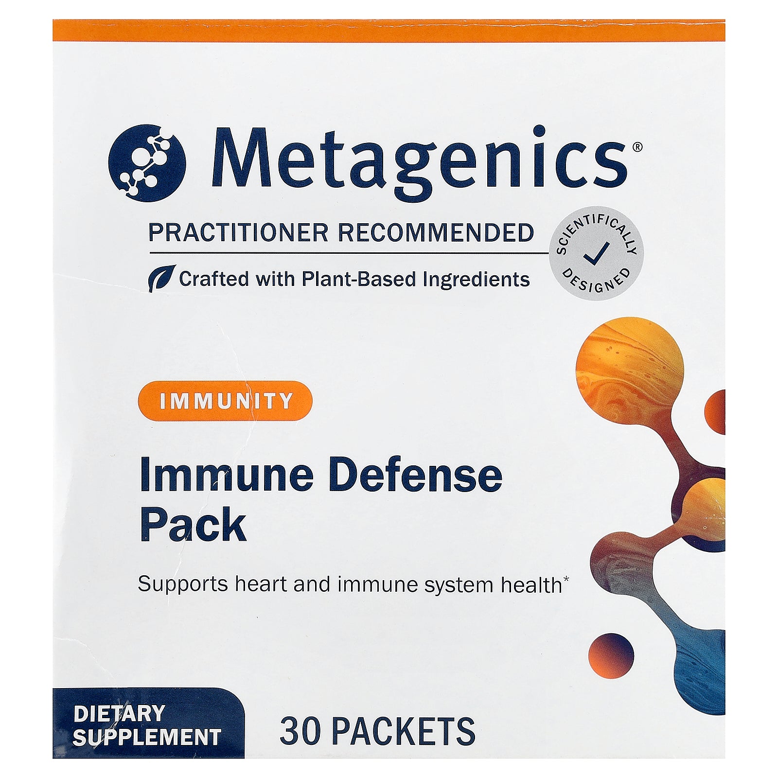Metagenics, Immune Defense Pack, 30 Packets