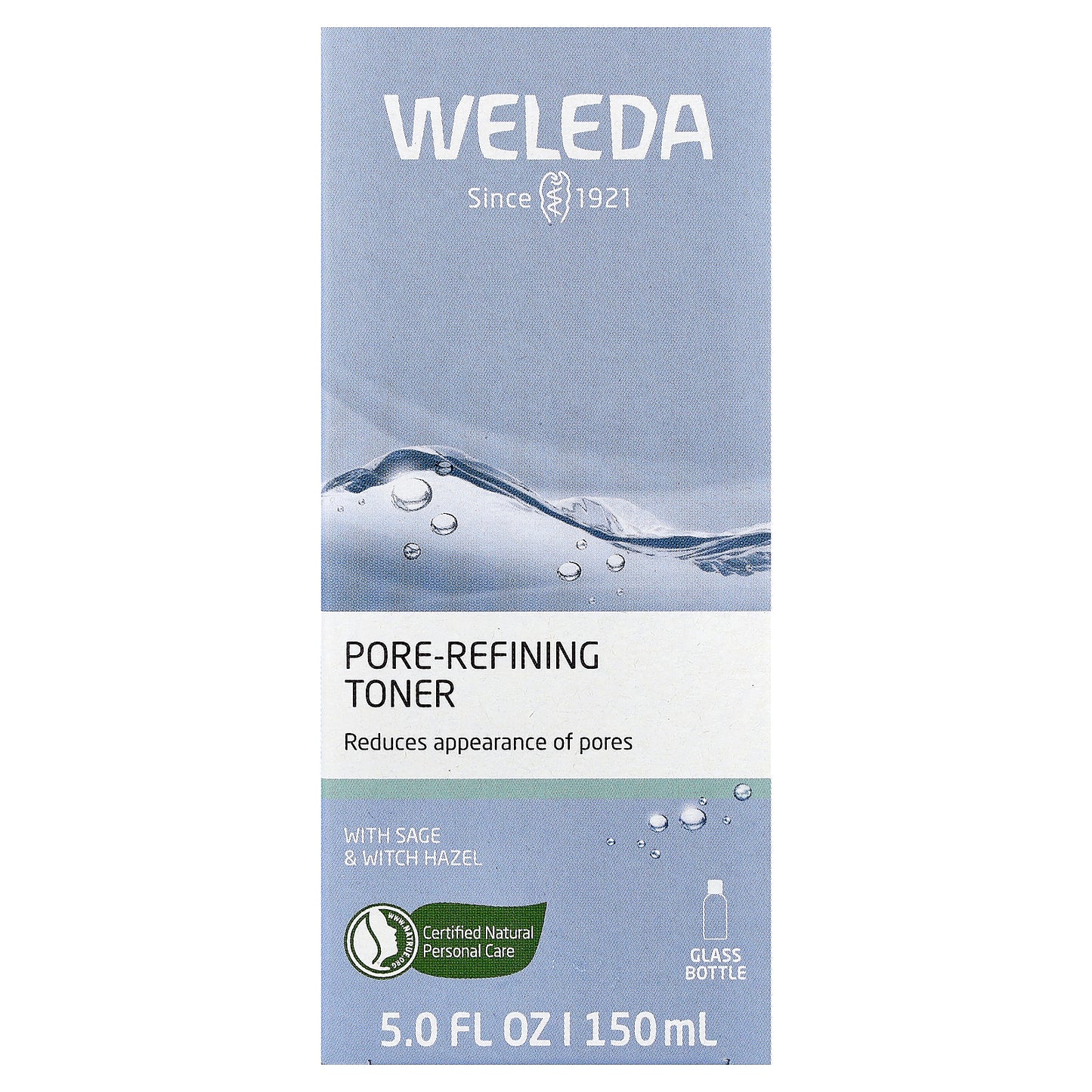Weleda, Pore Refining Toner With Sage & Witch Hazel, 5 fl oz (150 ml)