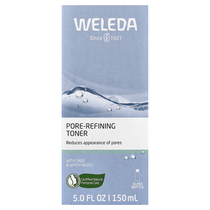 Weleda, Pore Refining Toner With Sage & Witch Hazel, 5 fl oz (150 ml)