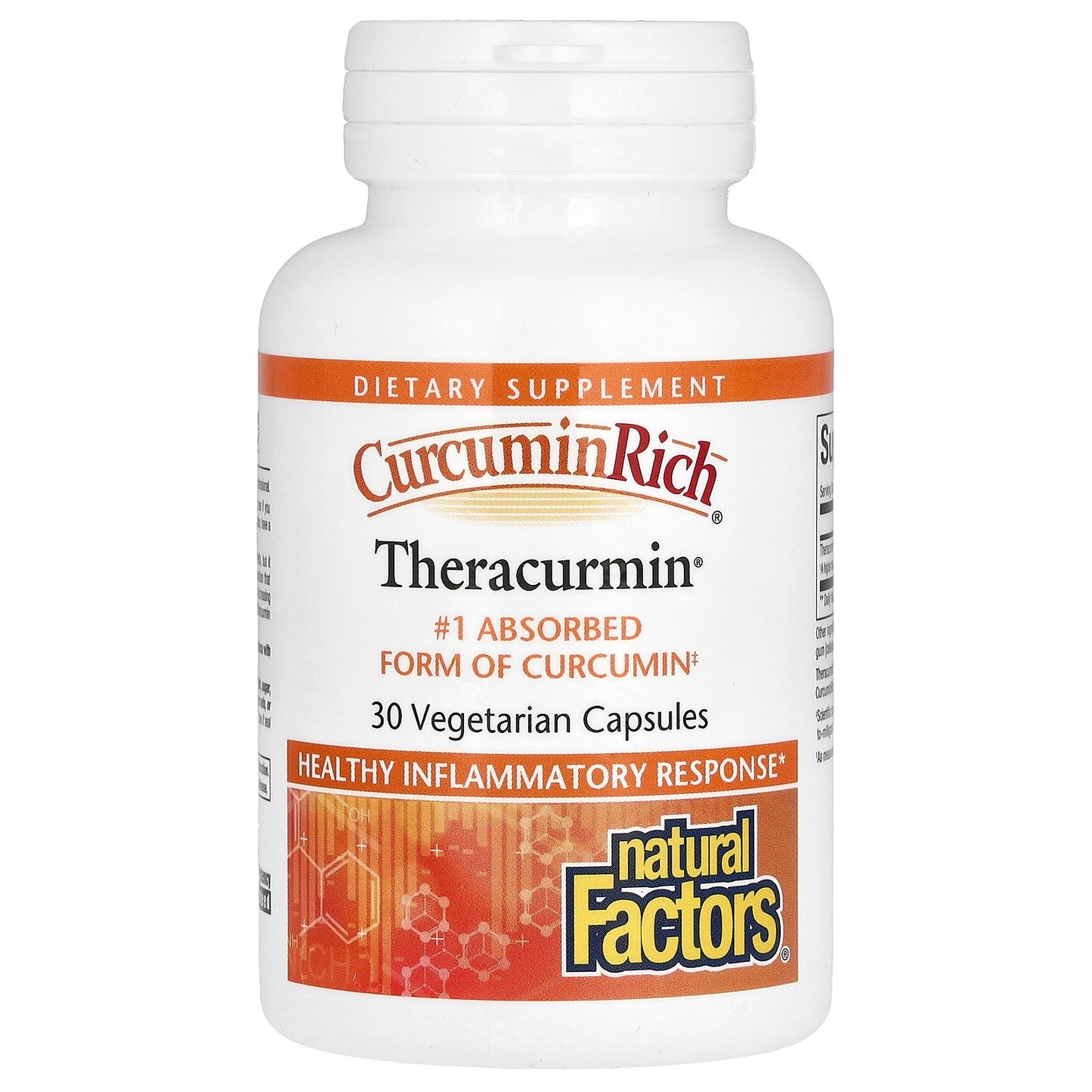 Natural Factors, CurcuminRich, Theracurmin, 30 Vegetarian Capsules