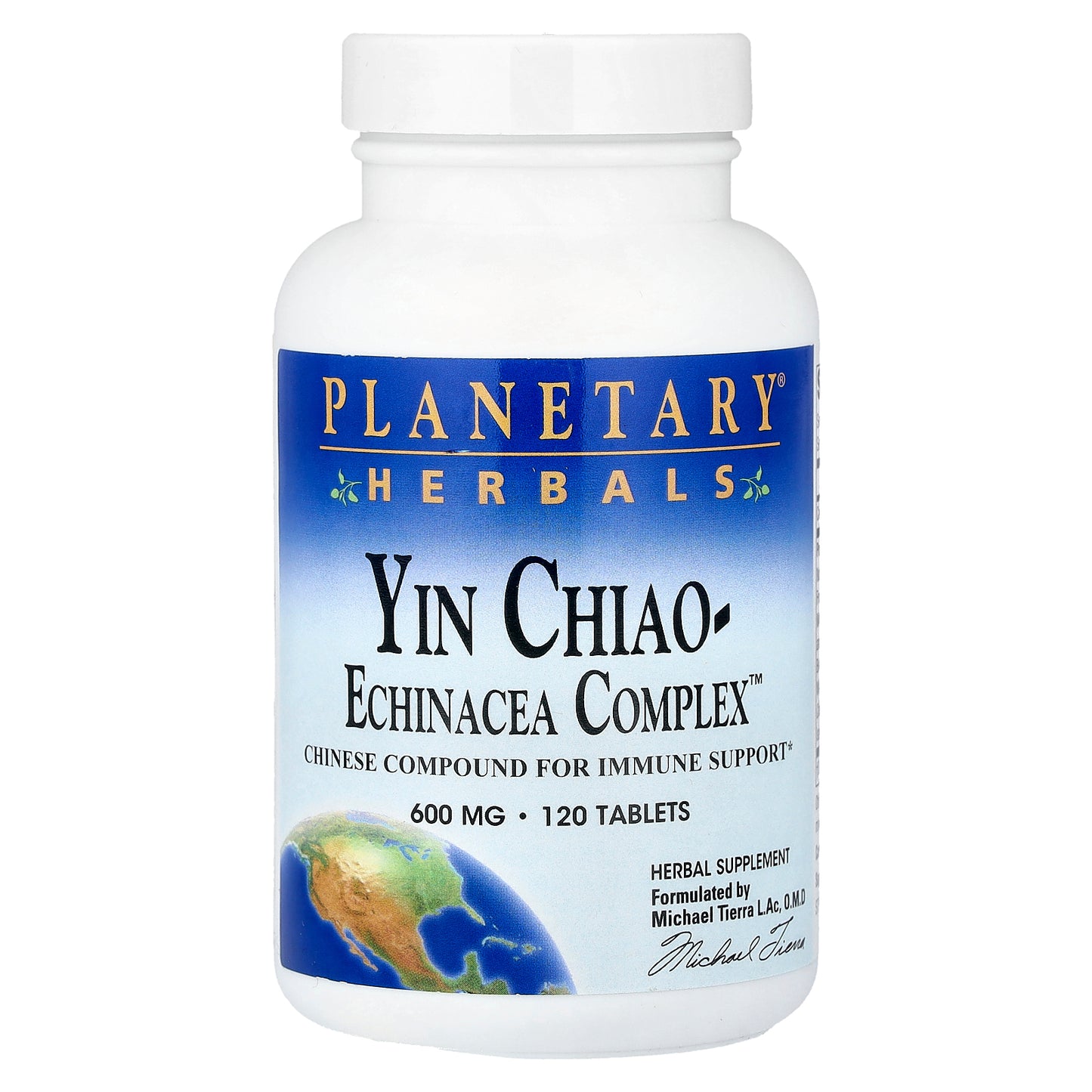 Planetary Herbals, Yin Chiao-Echinacea Complex™, 120 Tablets