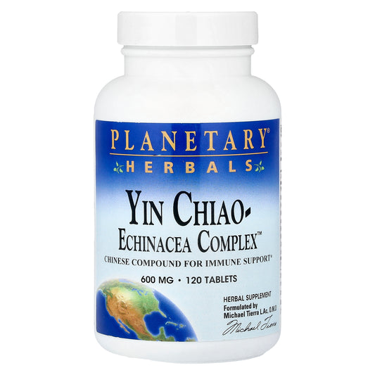 Planetary Herbals, Yin Chiao-Echinacea Complex™, 120 Tablets