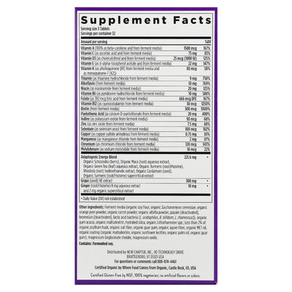 New Chapter, Perfect Energy Multivitamin, 96 Vegetarian Tablets