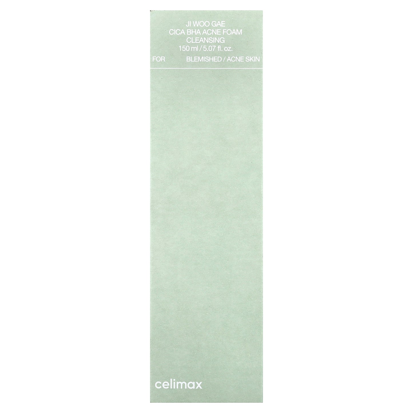 Celimax, Ji Woo Gae Cica BHA Acne Foam Cleansing, 5.07 fl oz (150 ml)