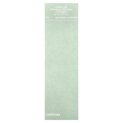Celimax, Ji Woo Gae Cica BHA Acne Foam Cleansing, 5.07 fl oz (150 ml)