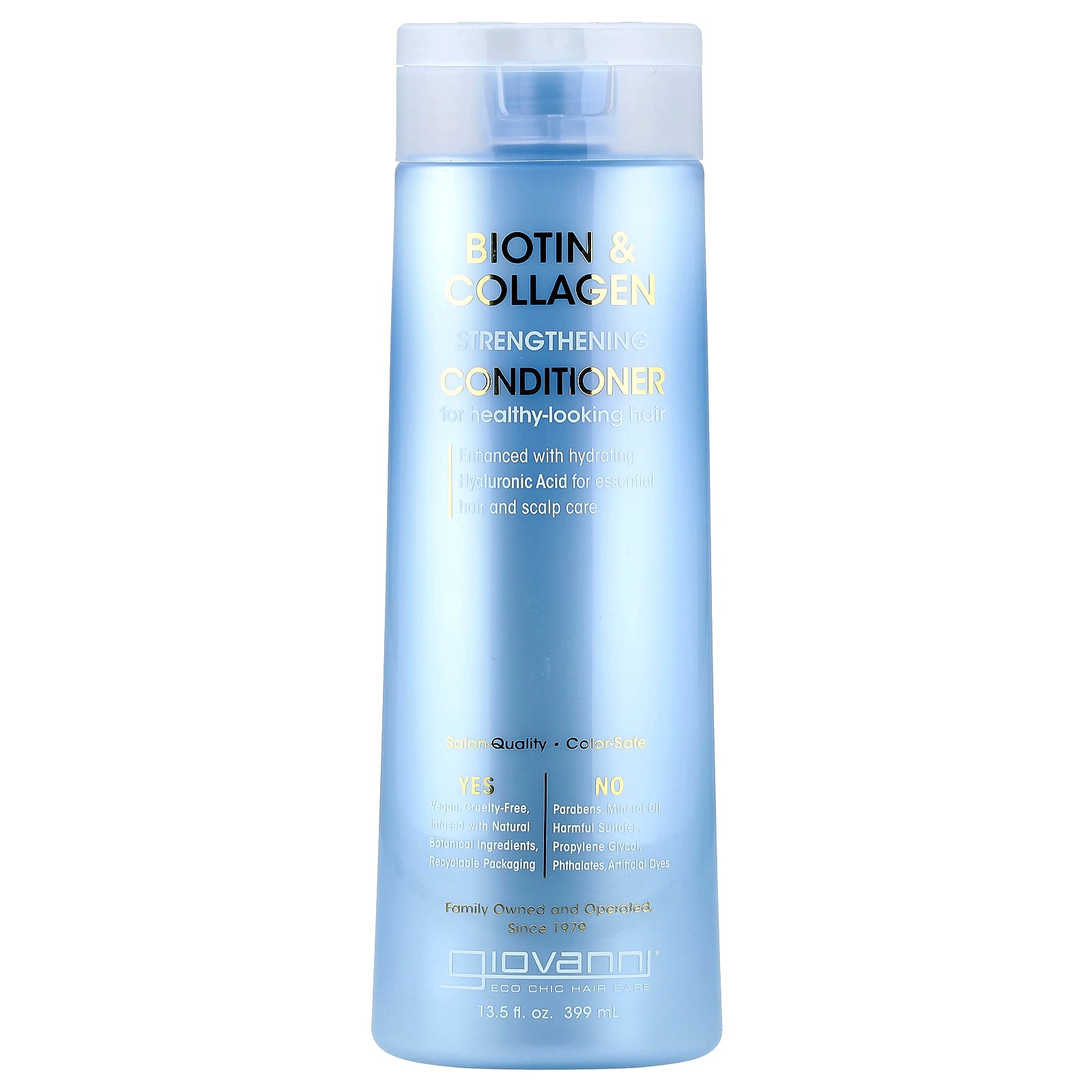Giovanni, Biotin & Collagen Strengthening Conditioner, 13.5 fl oz (399 ml)