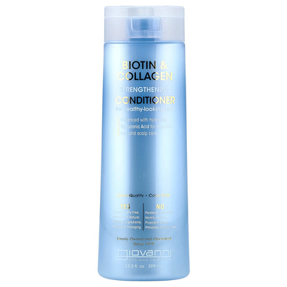 Giovanni, Biotin & Collagen Strengthening Conditioner, 13.5 fl oz (399 ml)