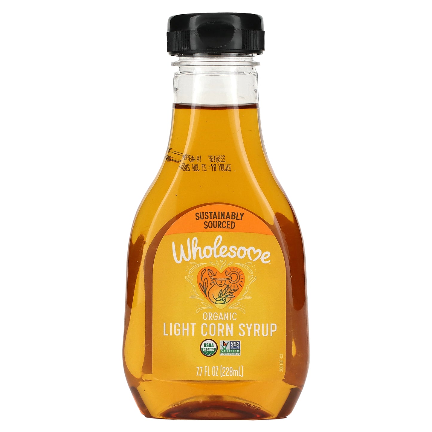 Wholesome Sweeteners, Organic Light Corn Syrup, 7.7 fl oz (228 g)