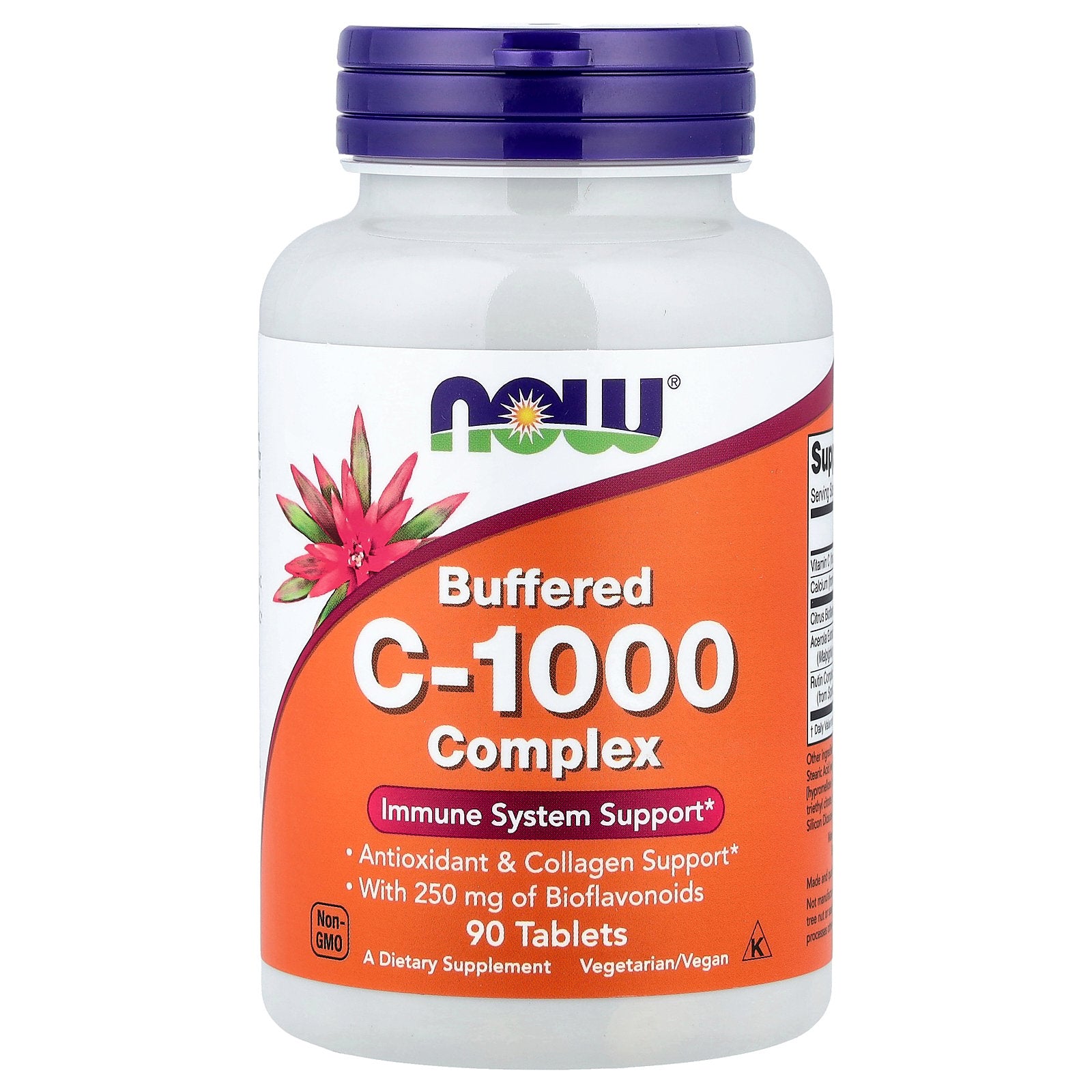 NOW Foods, Buffered C-1000 Complex, 90 Tablets