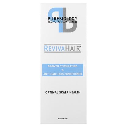 Pure Biology, RevivaHair™, Growth Stimulating & Anti Hair Loss Conditioner , 8 oz (240 ml)