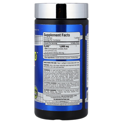 ALLMAX, Essentials, CLA95™, 1,000 mg, 90 Softgels