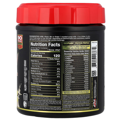 ALLMAX, ISOFLEX®, Pure Whey Protein Isolate, Vanilla, 0.9 lbs (425 g)
